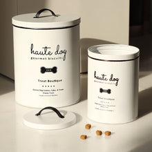Load image into Gallery viewer, Food &amp; Treat Containers - Haute Dog (Set of two)