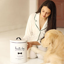 Load image into Gallery viewer, Food &amp; Treat Containers - Haute Dog (Set of two)