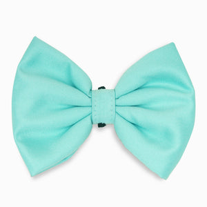 Good dog bow - Powder blue