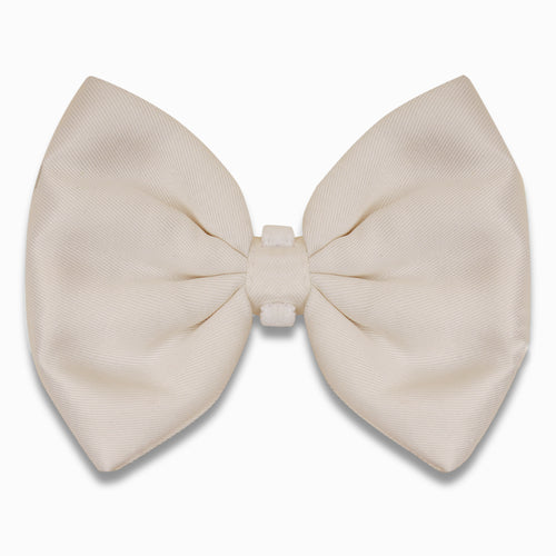 Good dog bow - White