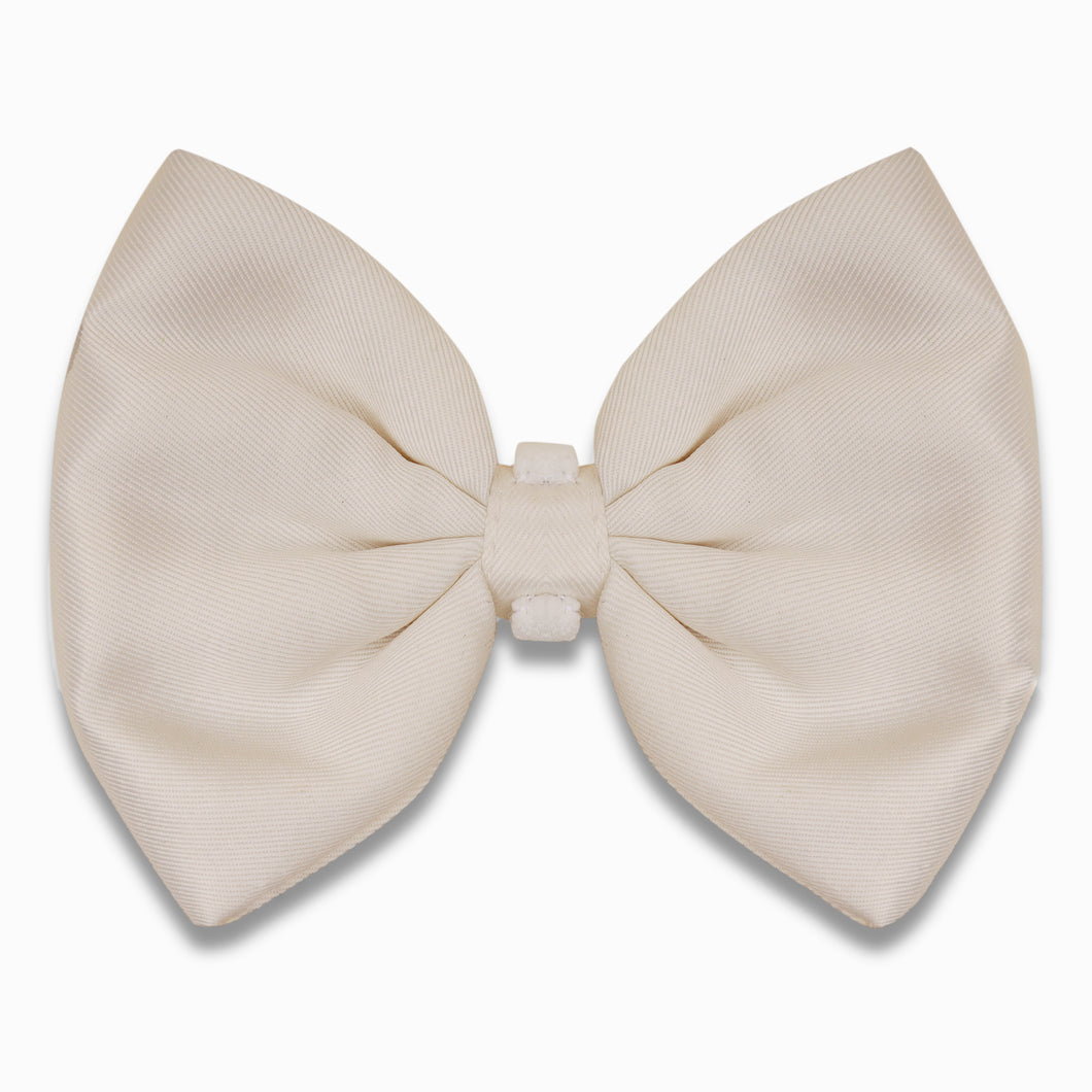 Good dog bow - White