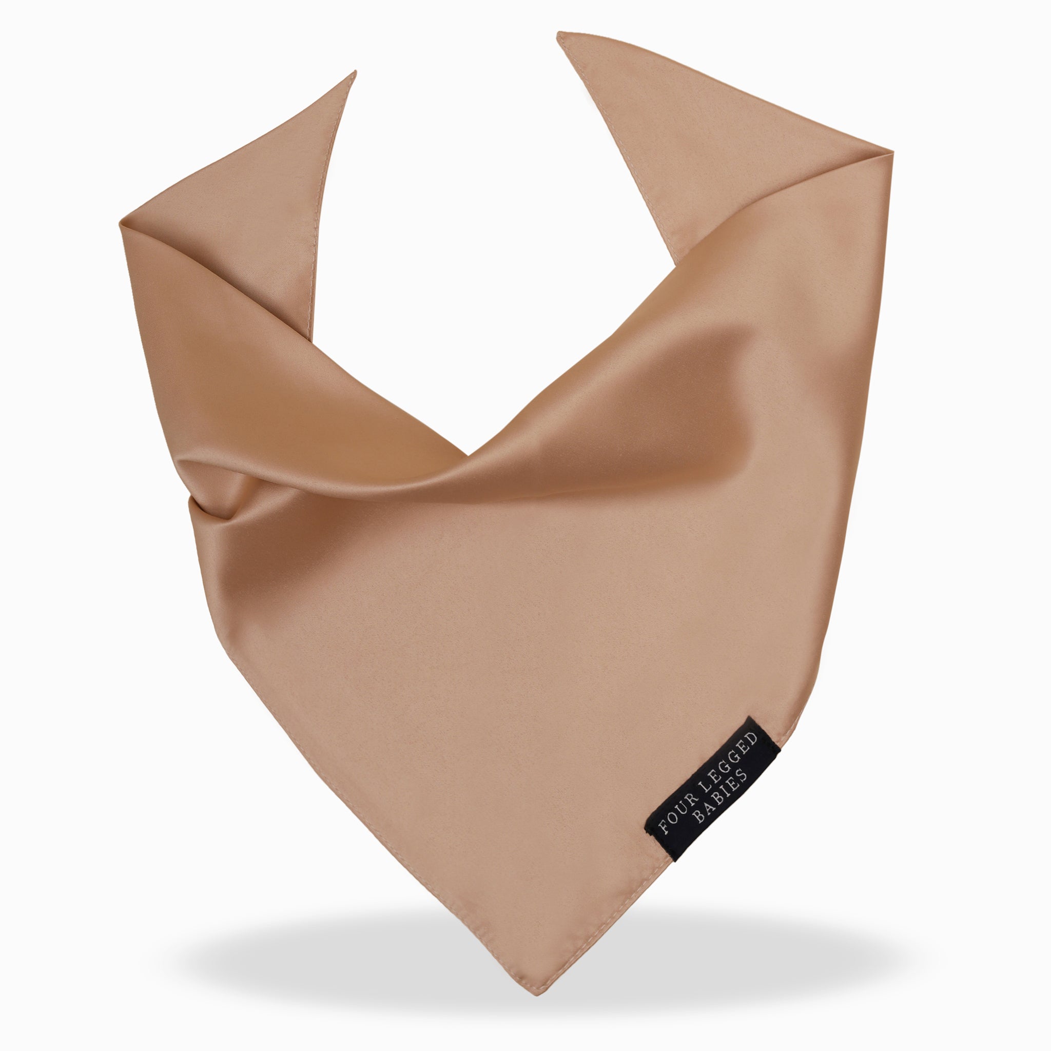 Luxury Peach satin bandana