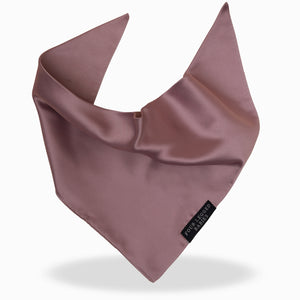 Lilac satin bandana