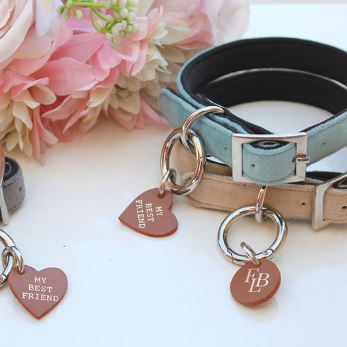 Dog My Best Friend heart keychain 