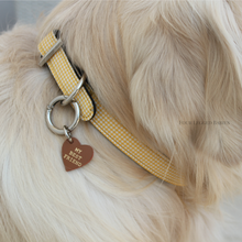 Load image into Gallery viewer, Yellow Gingham Luxurious Collar