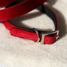 Load image into Gallery viewer, Merry Red Collar and leash