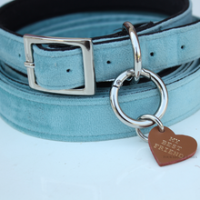 Load image into Gallery viewer, Soft sky Collar &amp; Leash set
