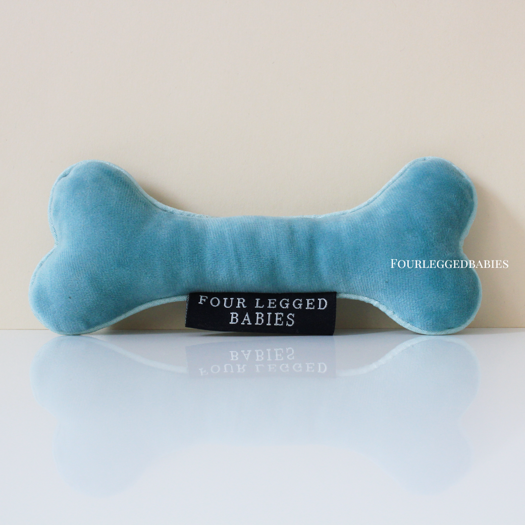 Personalized Dog Bone Toy with Squeaker