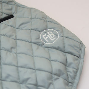 New Pistache Packable Quilted Dog jacket