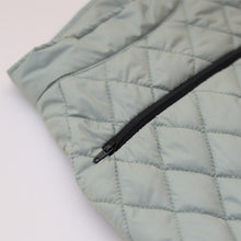 Load image into Gallery viewer, New Pistache Packable Quilted Dog jacket
