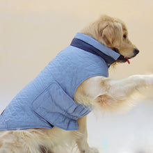 Load image into Gallery viewer, New Quilted Dog jacket Sky Blue