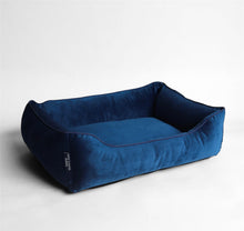 Load image into Gallery viewer, Mid Night Luxurious Dog Bed Removable Italian Velvet Cover &amp; Machine Washable Bed For Daily Use