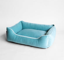 Load image into Gallery viewer, Soft Sky Luxurious Dog Bed Removable Italian Velvet Cover &amp; Machine Washable Bed For Daily Use