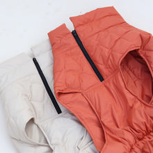 Load image into Gallery viewer, New Quilted Dog jacket Mid Orange