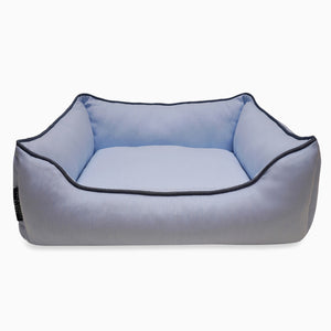Soft Blue Luxurious Dog Bed Removable High Quality Denim Cover & Machine Washable Bed For Daily Use