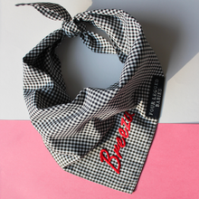 Load image into Gallery viewer, Personalised gingham bandana