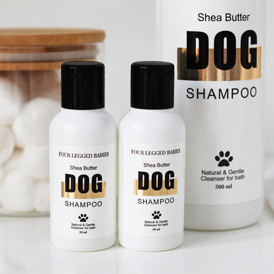 MINI Luxury dog shampoo SHEA BUTTER  for the softest fur 50ML