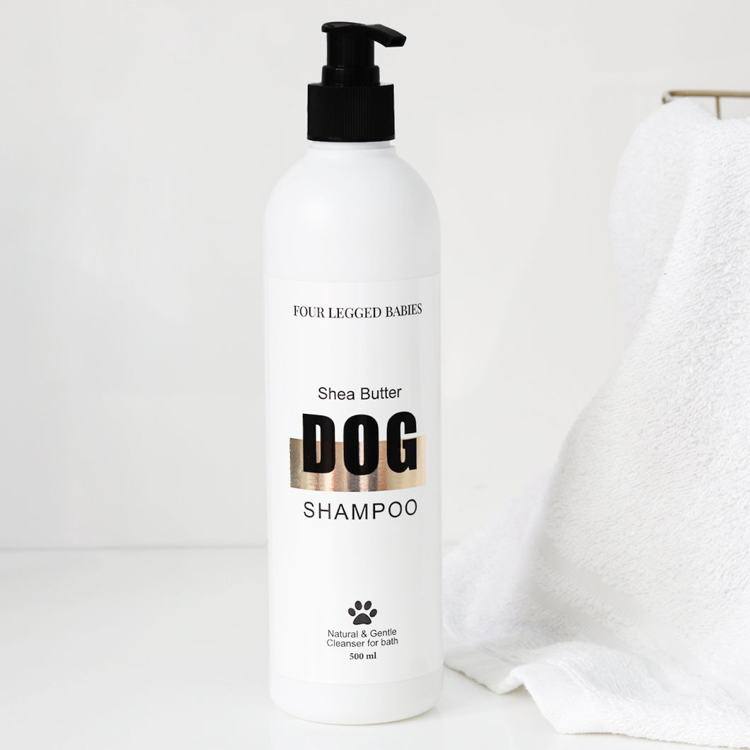 Luxury dog shampoo SHEA BUTTER  for the softest fur 500ML