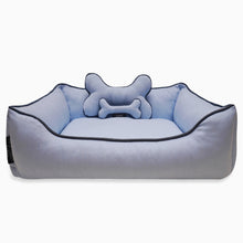 Load image into Gallery viewer, Soft Blue Luxurious Dog Bed Removable High Quality Denim Cover &amp; Machine Washable Bed For Daily Use