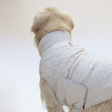 Load image into Gallery viewer, New Quilted Dog jacket Ecru