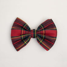 Load image into Gallery viewer, Good Dog Bow - Red Tartan