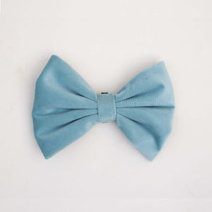 Good Dog Bow - soft sky