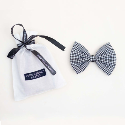 Good Dog Bow - Gingham