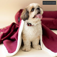 Load image into Gallery viewer, Crimson Luxurious Dog blanket For Daily Use