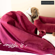 Load image into Gallery viewer, Crimson Luxurious Dog blanket For Daily Use