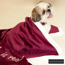 Load image into Gallery viewer, Crimson Luxurious Dog blanket For Daily Use