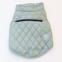 Load image into Gallery viewer, New Pistache Packable Quilted Dog jacket