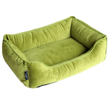 Load image into Gallery viewer, Evergreen Luxurious Dog Bed Removable Italian Velvet Cover &amp; Machine Washable Bed For Daily Use