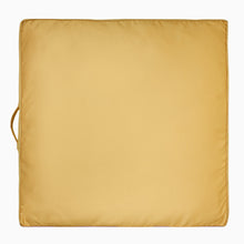 Load image into Gallery viewer, Square Cotton Powder Yellow Dog Bed Removable Cotton Cover &amp; Machine Washable Bed For Daily Use