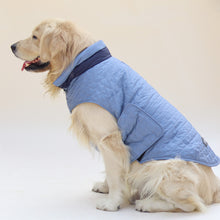 Load image into Gallery viewer, New Quilted Dog jacket Sky Blue