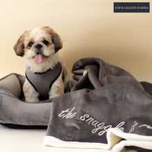 Load image into Gallery viewer, Grey Luxurious Dog blanket machine Washable For Daily Use