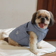 Load image into Gallery viewer, New Sky Blue Packable Quilted Dog jacket