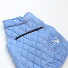 Load image into Gallery viewer, New Sky Blue Packable Quilted Dog jacket