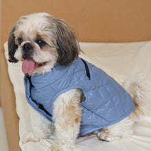 Load image into Gallery viewer, New Sky Blue Packable Quilted Dog jacket