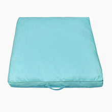 Load image into Gallery viewer, Square Cotton Powder blue Dog Bed Removable Cotton Cover &amp; Machine Washable Bed For Daily Use