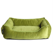 Load image into Gallery viewer, Evergreen Luxurious Dog Bed Removable Italian Velvet Cover &amp; Machine Washable Bed For Daily Use