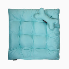 Load image into Gallery viewer, Powder Blue Tucked bed Machine Washable Bed For Daily Use