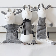 Load image into Gallery viewer, Set of 3 soft cotton plush dog toy for everyday play.